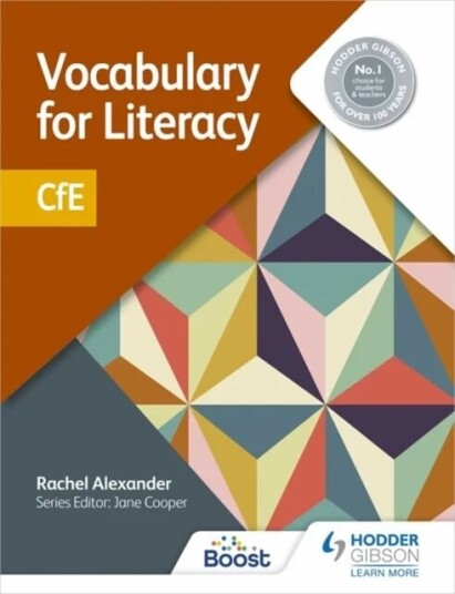 Vocabulary For Literacy: Cfe Av Rachel Alexander, Jane Cooper