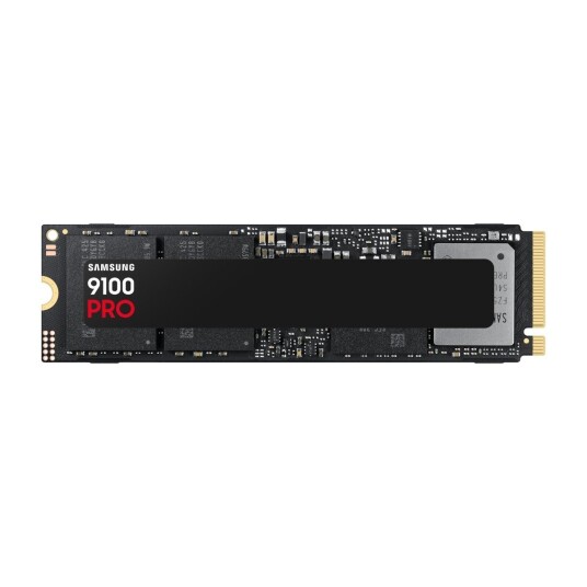 Samsung 9100 Pro 4TB NVMe M.2 SSD med 4800 MB/s lesehastighet Samsung 9100 Pro 4TB NVMe M.2 SSD med 4800 MB/s lesehastighet