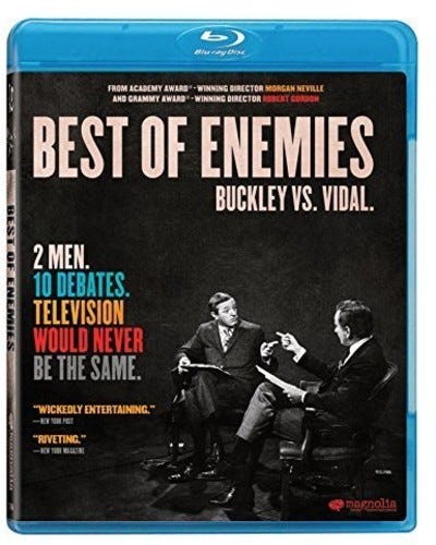 Best Of Enemies Bluray Best Of Enemies Bluray