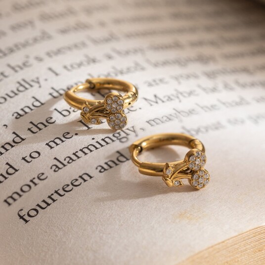 Céleste Earrings Solenza 18K Gold