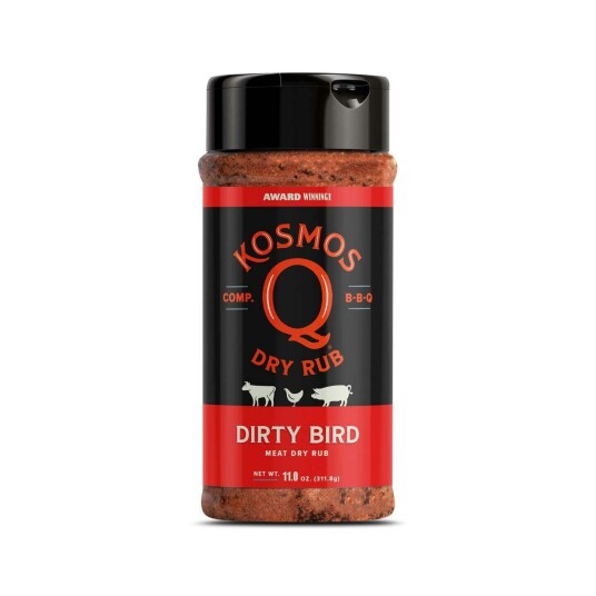 Kosmos Q Kosmo"s Q Dirty Bird Rub 311g Lagd for å perfeksjonere fjærkre