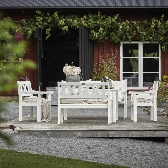 Hillerstorp Läckö Spisebord 80X135 Cm Hvit Hillerstorp Läckö Spisebord 80X135 Cm Hvit