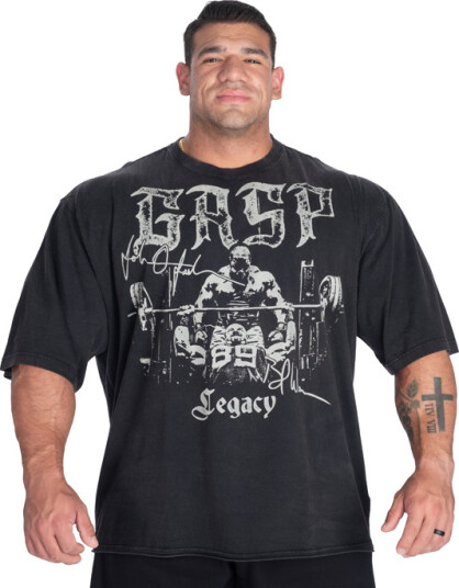 Gasp B&J Iron T skjorte Svart XXX large