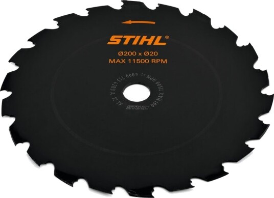 Stihl Ryddesagblad Mz200-22/20mm Stihl Ryddesagblad Mz200-22/20mm