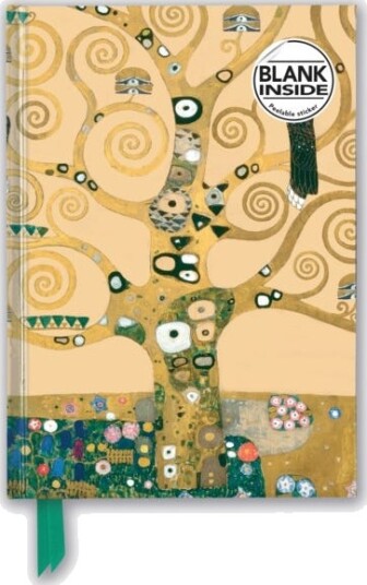 Notatblokk A5 Glatt Tw Tree Of Life Gustav Klimt