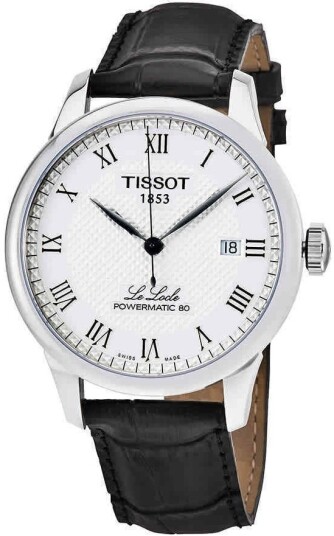 Tissot Herreklokke T006.407.16.033.00 Le Locle Sølvfarget/Lær