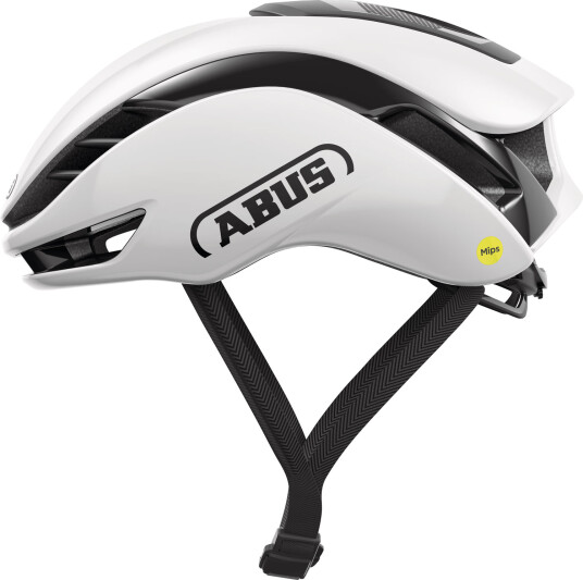 ABUS Gamechanger 2.0 MIPS sykkelhjelm Shiny White