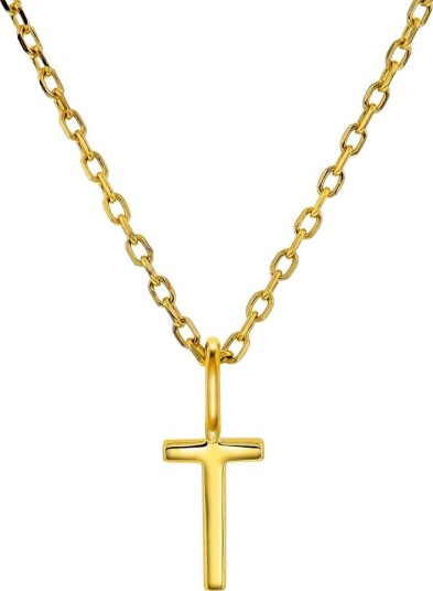 Pan Jewelry Letters smykke i 925 forgylt sølv T