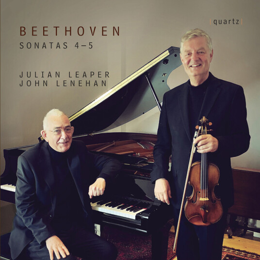 Julian Leaper, John Lenehan Beethoven: Violin Sonatas 4 & 5 CD