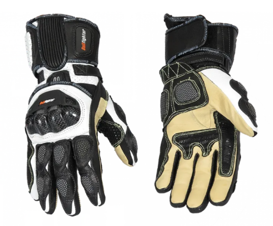 Bullfighter Furious Racing Hanske Hvit XL
