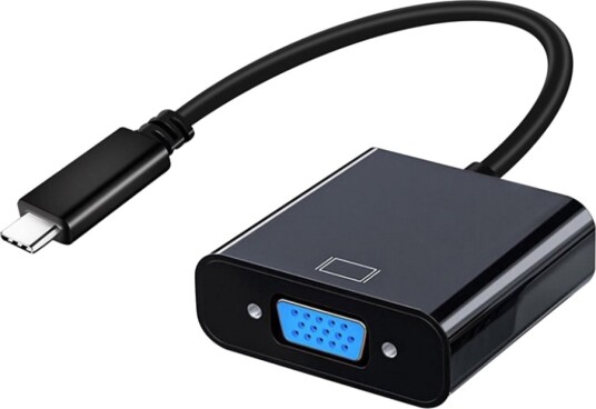 Art   Video Adapter   Usb C Hann Til Hd 15 Vga Hunn   15 Cm   1080P Støtte 1920 X 1200 Støtte