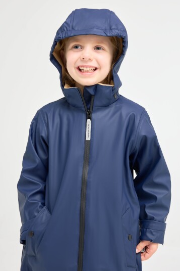 Nordbjørn Marstrand Fôret Regnjakke Peacoat Navy 122-128 Nordbjørn Marstrand Fôret Regnjakke Peacoat Navy 122-128