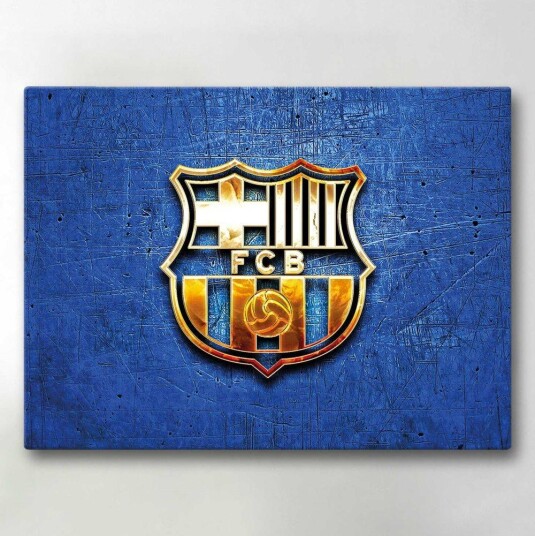 Lerretsbilde / Bilde - FC Barcelona - 40x30 cm - Lerret