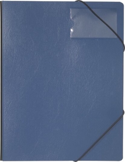 Durable 2320 07 A4 Pvc Blå Portrett 150 Ark Elastisk Bånd