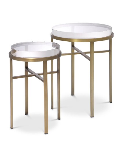 Hoxton sidebord messing