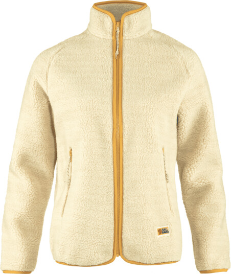 Fjellreven Women's Vardag Pile Fleece L , Chalk White