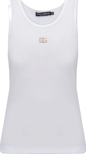 Dolce & Gabbana Dame Topper Hvit S,