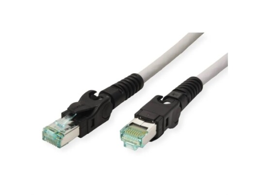 Easylan Cp1oamsms0075 7,5 M Cat6a S/Ftp S Stp Rj 45 Rj 45 Grå CP1OAMSMS0075