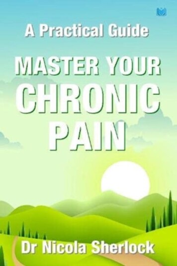 Master Your Chronic Pain Av Nicola Sherlock
