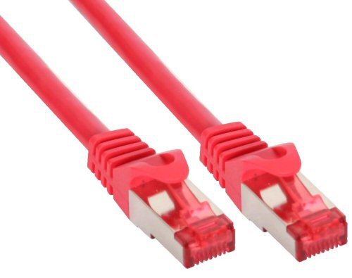 Inline 76450R 0,5 M Cat6 S/Ftp (S-Stp) Rød