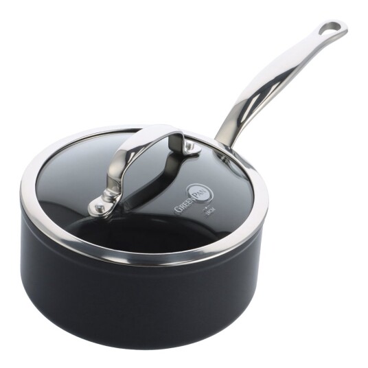 GreenPan Barcelona Pro kasserolle med lokk 18 cm