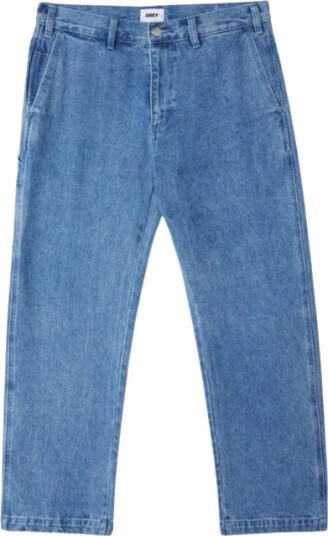 Obey Herre Jeans Blå W26, Obey Herre Jeans Blå W26,
