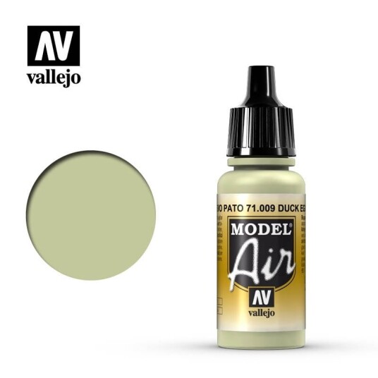Vallejo Model Air Eau de Nil "Duck Egg Green" 17ml (71.009)