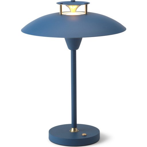 Halo Design Stepp 1-2-3 oppladbar bordlampe blå