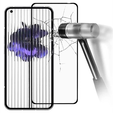Full Dekning Nothing Phone (1) Beskyttelsesglass Svart