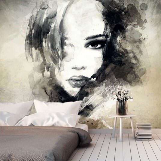 Fototapet Mysterious Girl 200x140 - Finnes i flere størrelser