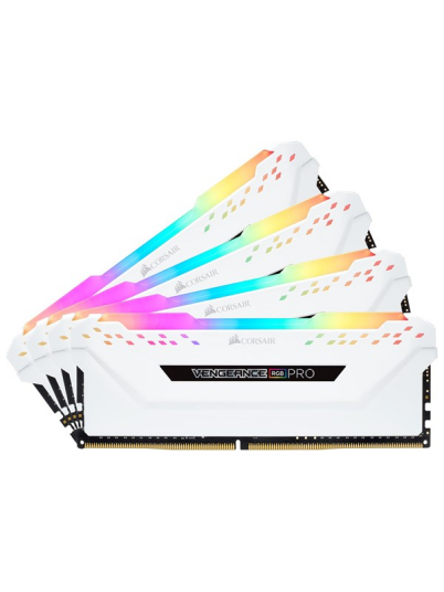 Corsair Vengeance RGB PRO DDR4-3200 C16 WH QC - 32GB (0843591078764)