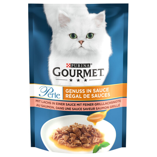 Gourmet Perle Nytelse I Saus 26 X 85 G Laks