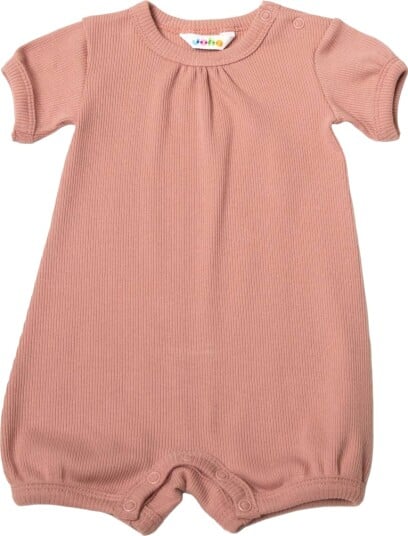 Joha Romper Cotton Rib Old Rose (90 / 1,5 2 år)