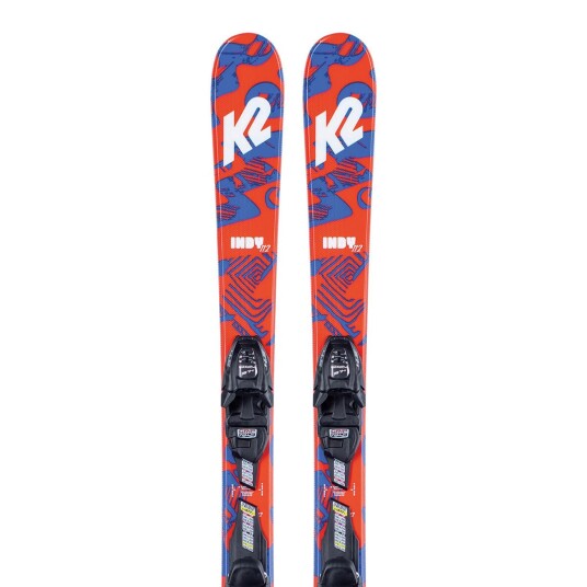 K2 Indy 7.0 Fdt Alpinski Junior med binding 124 cm