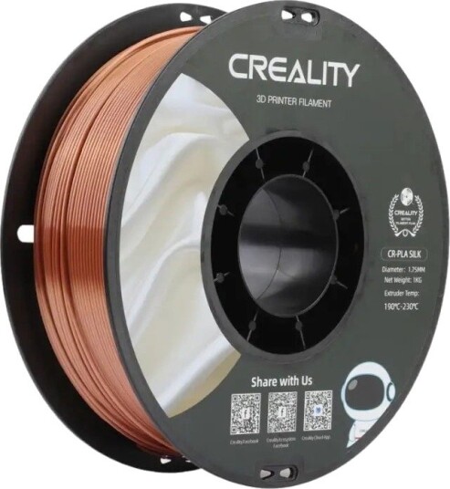 Creality CR PLA Silk 1.75mm 1kg Red Copper Creality CR PLA Silk 1.75mm 1kg Red Copper