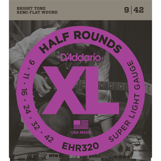 D'Addario Ehr320 Half Round 009-042 D'Addario Ehr320 Half Round 009-042