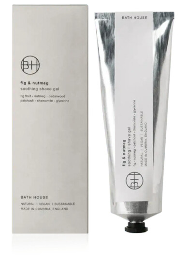 Bath House House Fig & Nutmeg Shaving Gel