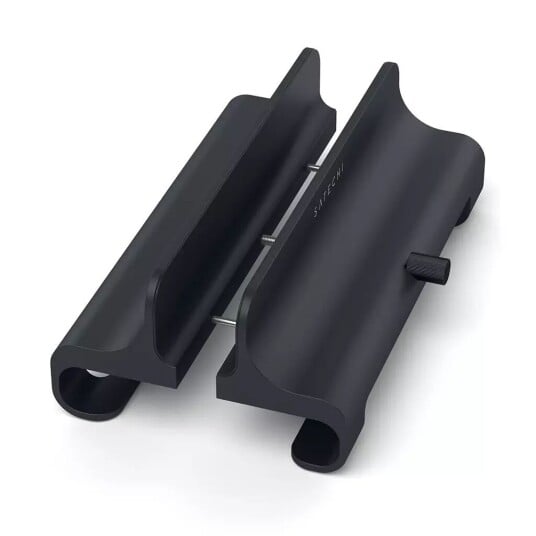 Satechi Aluminum Vertical Laptop Stand (ST-ALVLSK) - Black Satechi Aluminum Vertical Laptop Stand (ST-ALVLSK) - Black