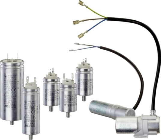 Hydra Mkp_500_Mab 10Uf 35X78 1 Stk Mkp Motorkondensator Pluggforbindelse 10 Μf 500 V/Ac 5% Ø X L 35 Mm X 78 Mm