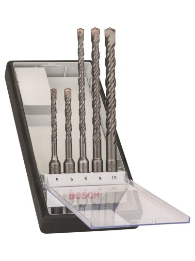 Bosch SDS-plus-5 5-dels Hammerbor-sett med 5,6-10 mm Borer