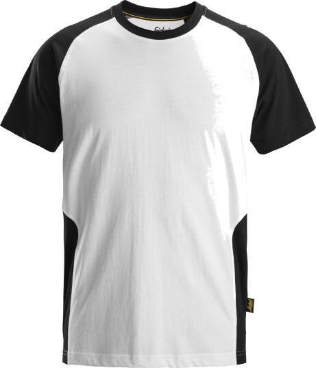 Snickers Workwear 2550-0904 T-skjorte hvit/svart Hvit/Svart Klær