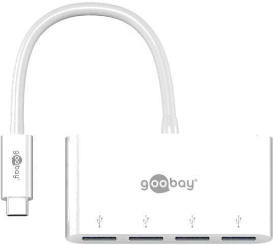 Goobay USB C Multiport Adapter 4x USB A 66274