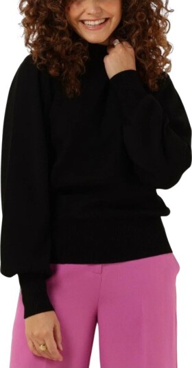 Y . A . S Yasfonny LS Knit Pullover - Black M