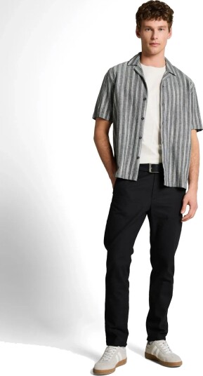 Tom Tailor Relaxed Structured Striped Shirt   Multi/patterned   S