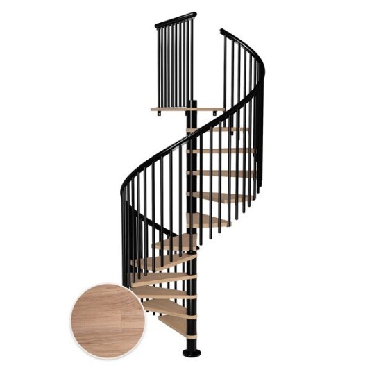 Dolle Montreal Spiral Eik H-oljet 9005 Classic5 11T Ø160