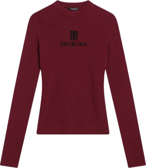 Balenciaga Dame Topper Rød M, Balenciaga Dame Topper Rød M,