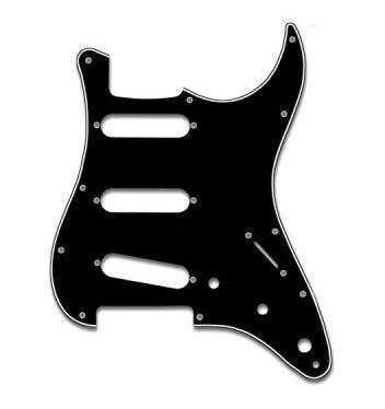 Soundsation Sp-3b Plekterbrett Strat 3-Ply, Black