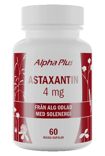 Astaxantin 4mg, 60 myke kapsler