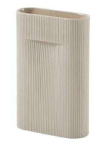 Muuto Ridge vase 35 cm Beige Muuto Ridge vase 35 cm Beige