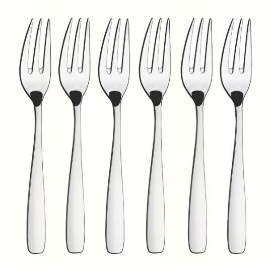 Tramontina Essentials kakegafler 6 stk blank Tramontina Essentials kakegafler 6 stk blank